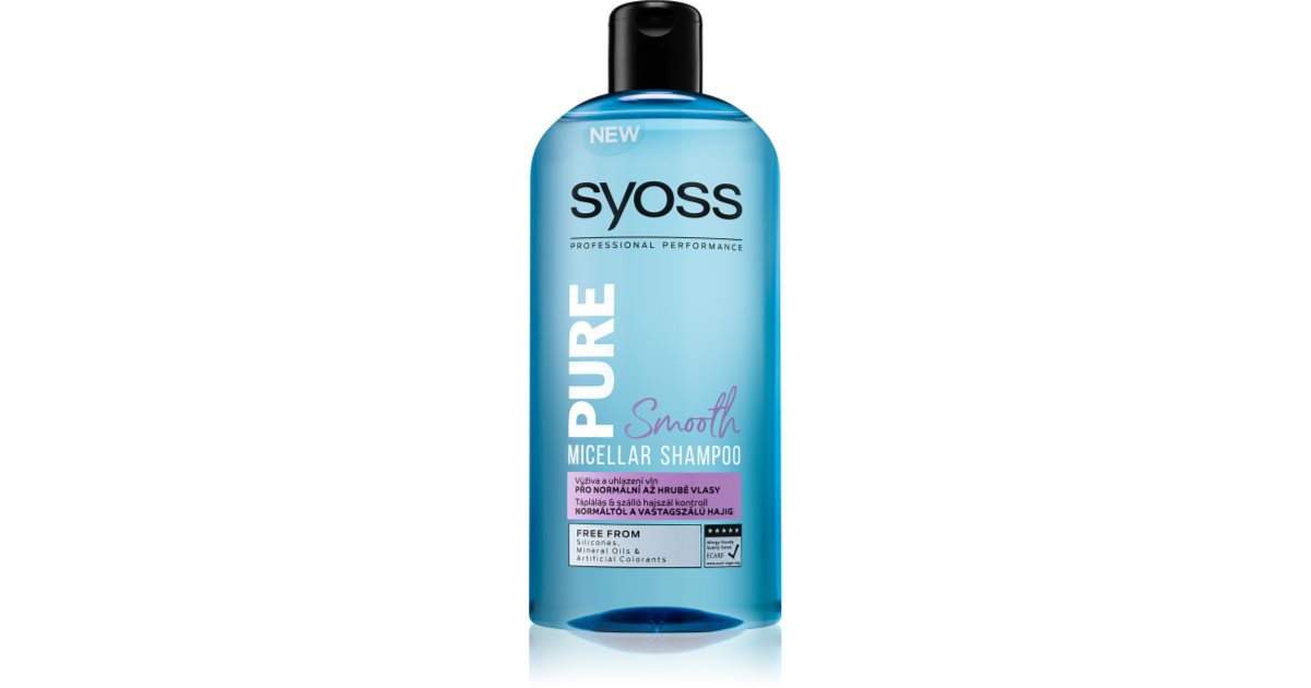 syoss pure smooth szampon opinie