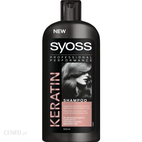 syoss szampon do włosów 500ml keratin