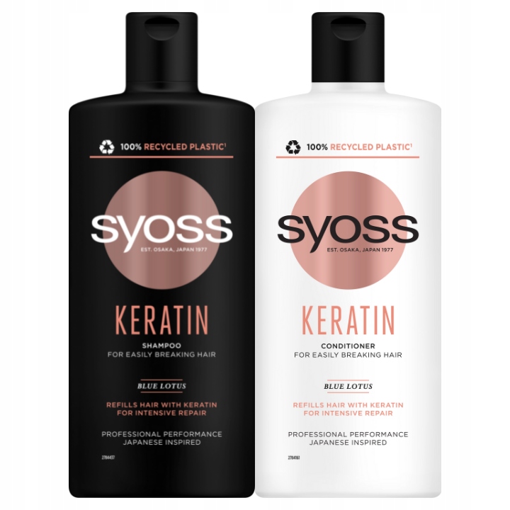 syoss szampon i odżywka keratin complex opinie