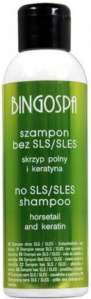 szampon bez sles sls z keratyną i perfumy