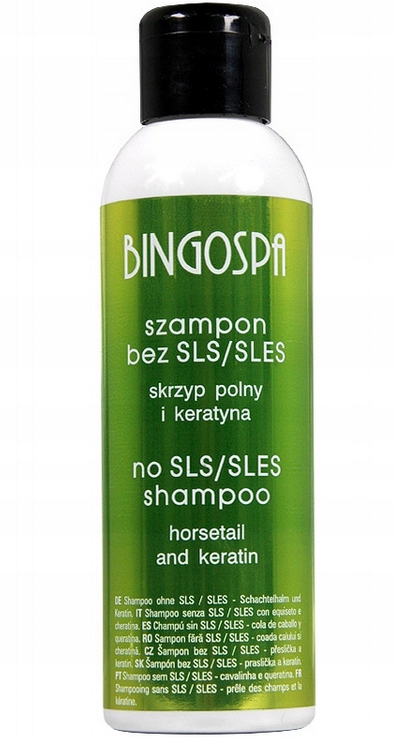 szampon bez ssls skrzym keratyna bingospa