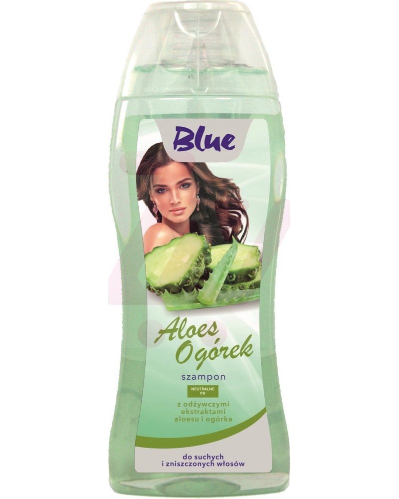 szampon blue aloes z ogorkiem
