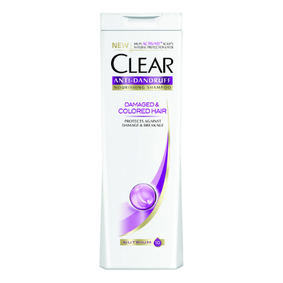 szampon clear damaged and colored hair repair