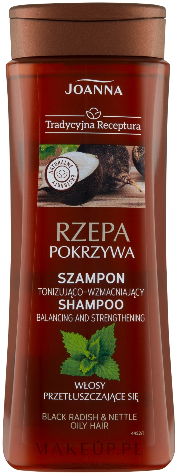 szampon czarna rzepa z pokrzywą