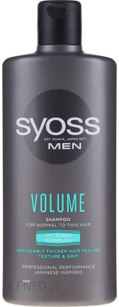 szampon dla mężczyzn na objętość włosów