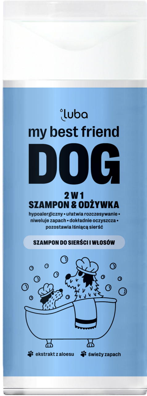 szampon dla psa 2w1