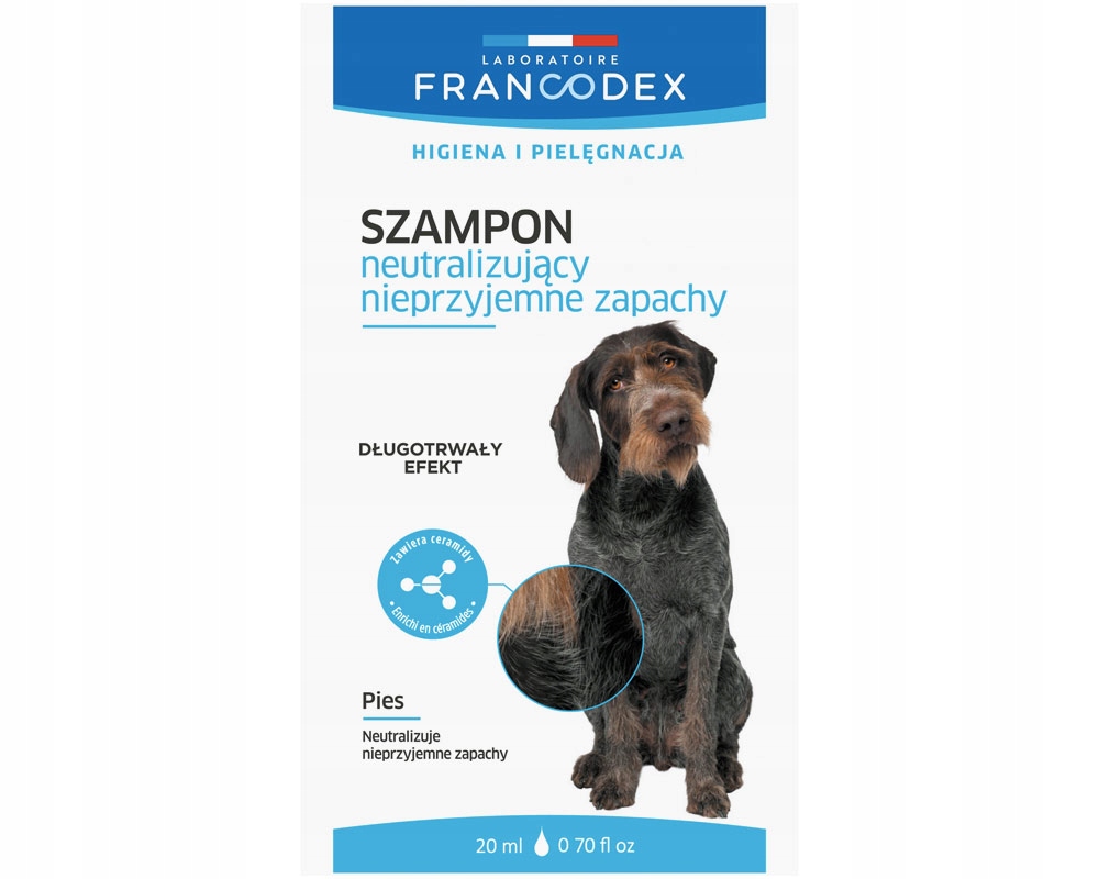 szampon dla psa niwelujący zapach