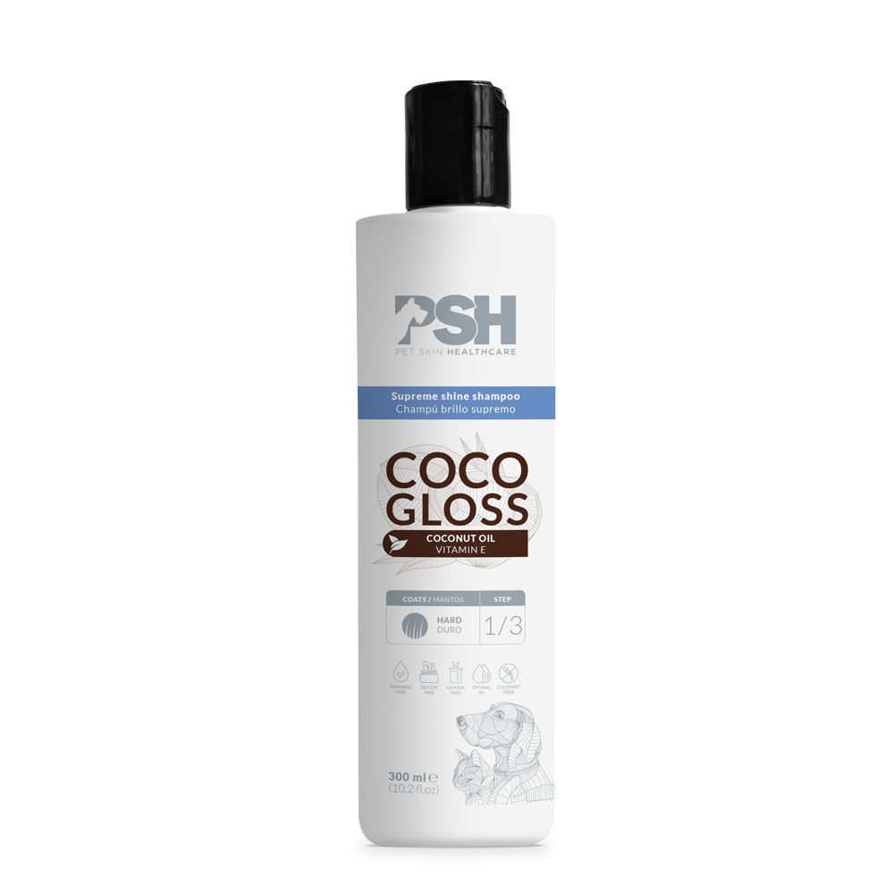 szampon dla psów o zapachu kokosowym