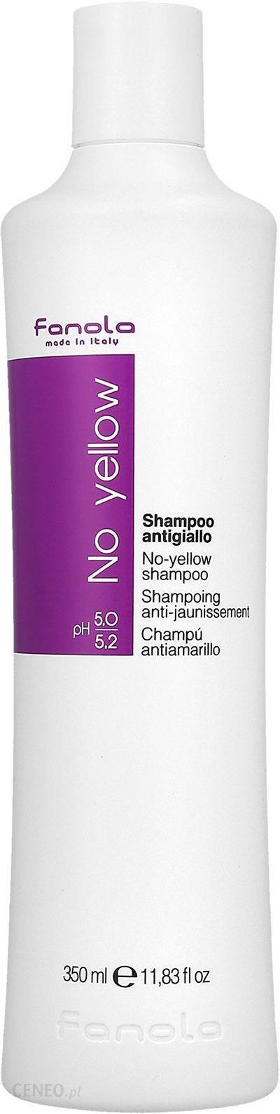 szampon do farbowanych włosów fanola yello czy orange