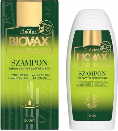 szampon do wlosow biovax bambus opinie