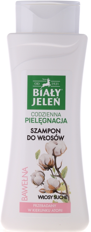 szampon do wlosow jasnych bialy jelen