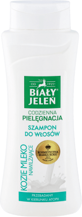 szampon do włosów biały jelen kozie mleko