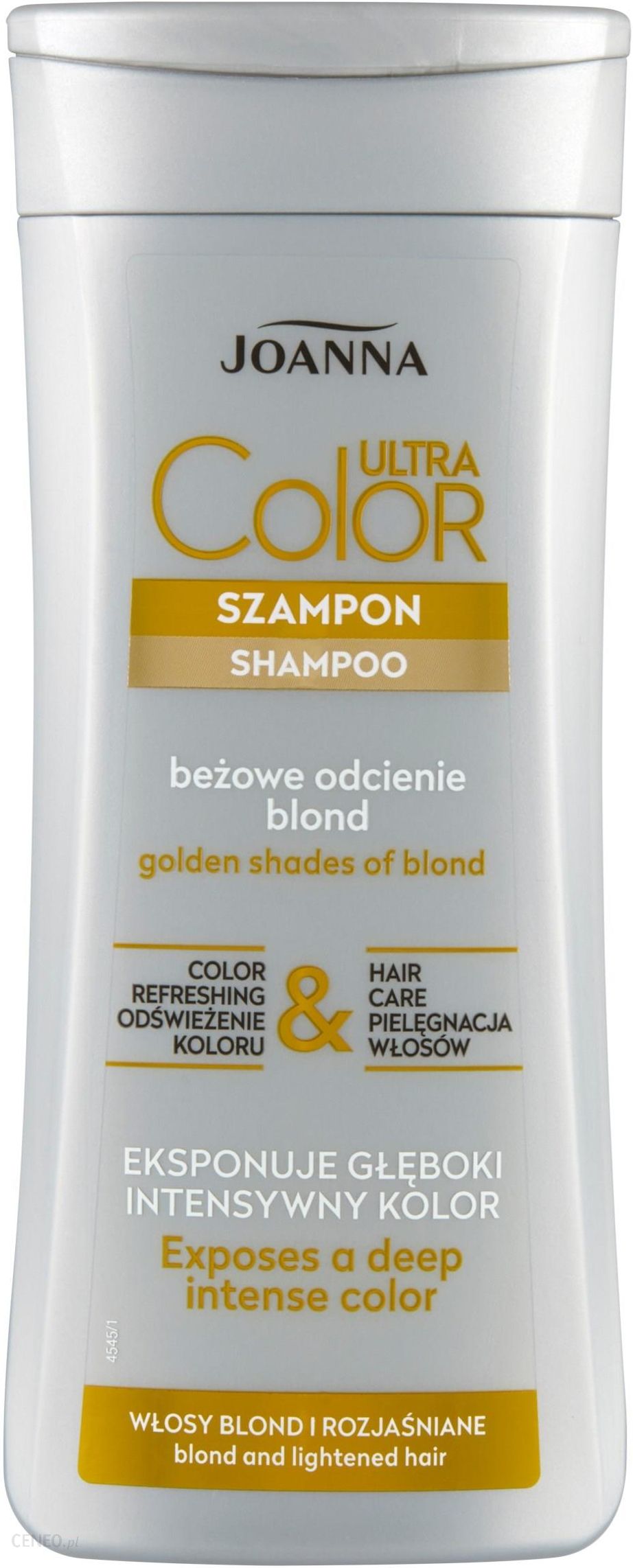 szampon do włosów blond beżowy