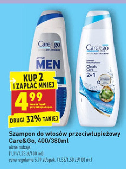 szampon do włosów care&go