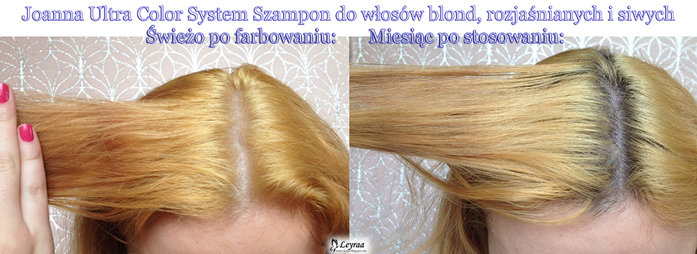 szampon do włosów joanna fioletowy efekty