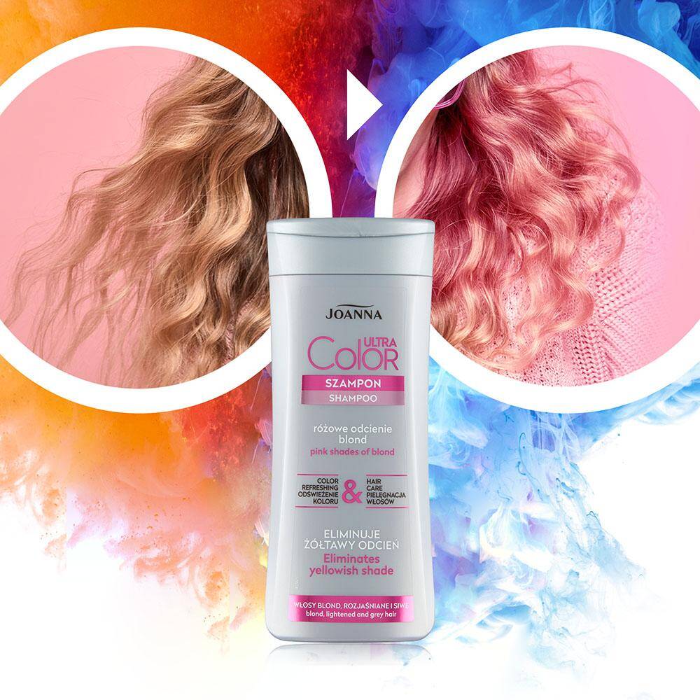 szampon do włosów różowy