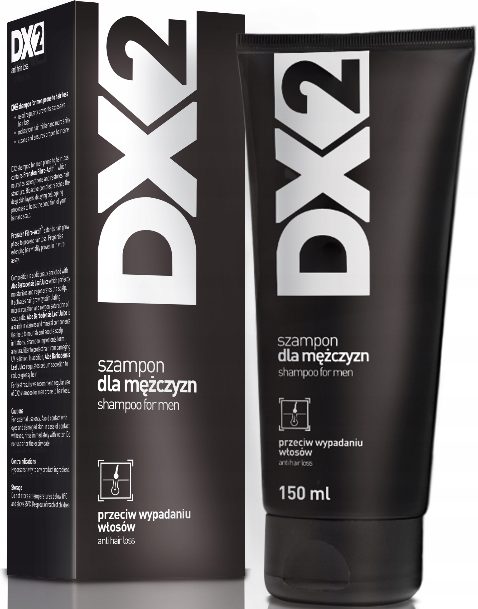 szampon dx2 srebrna tuba