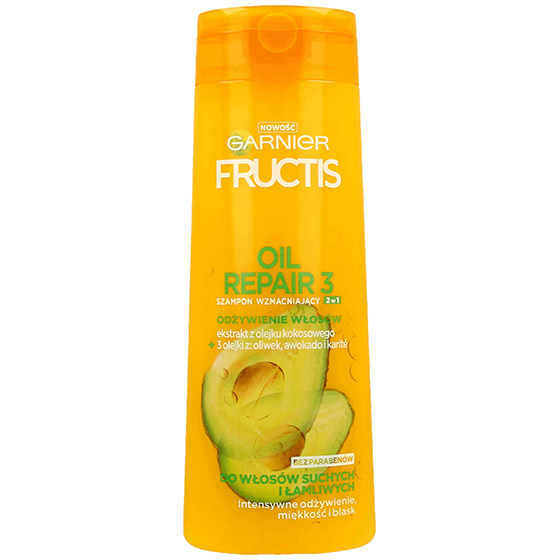 szampon fructis oil repair nadaje się do włosów czarnych opinie