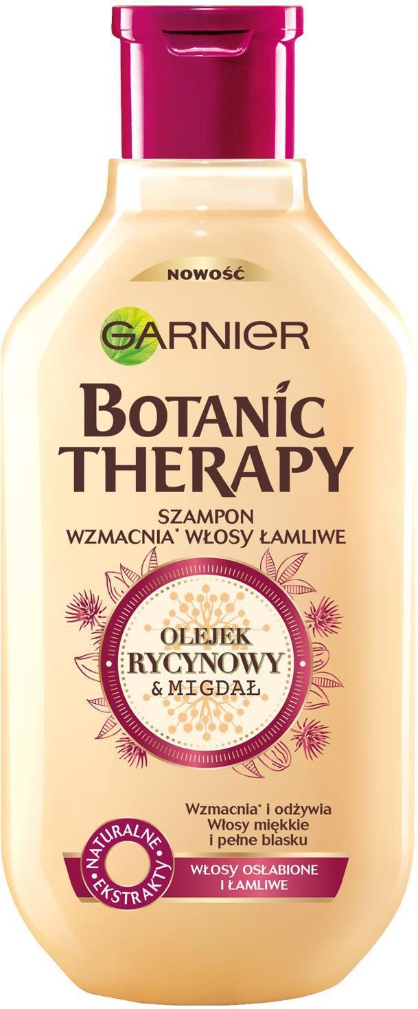 szampon garnier botanic therapy z olejkiem rycynoym