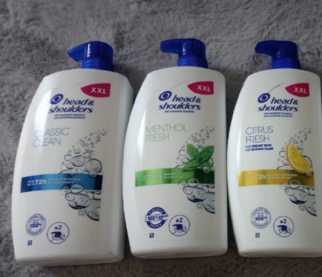 szampon head and shoulders 900ml z pompką