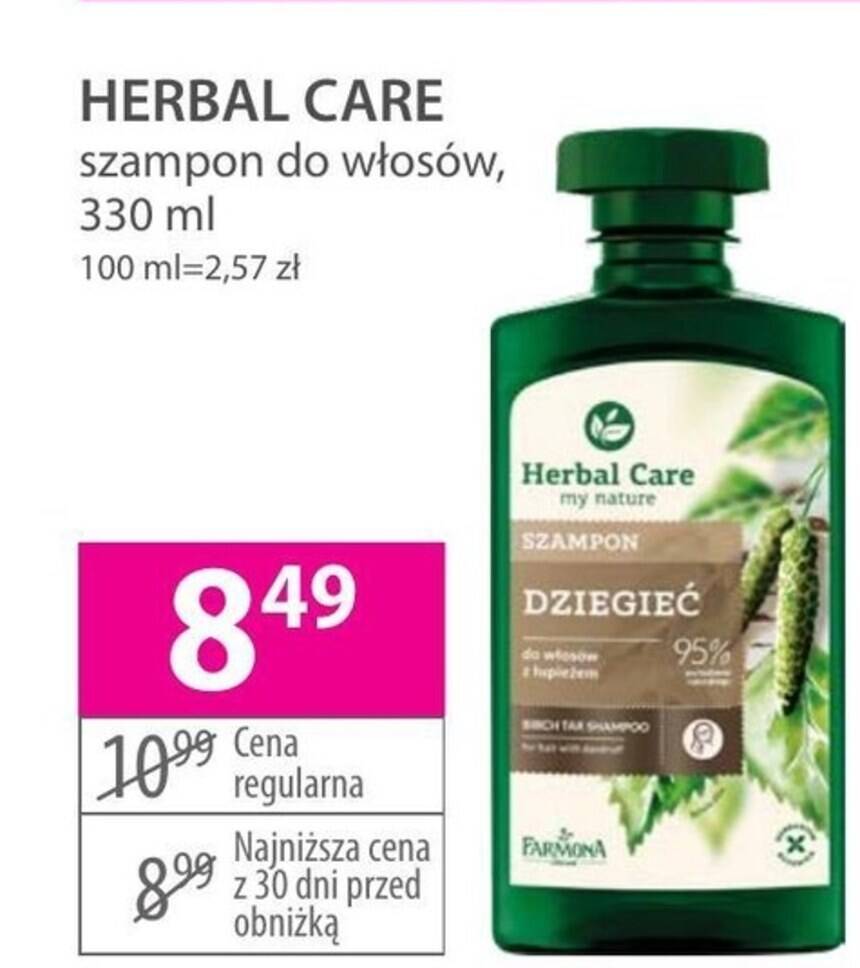 szampon herbal care cena