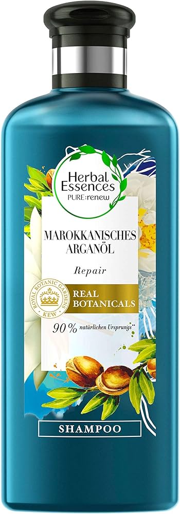 szampon herbal z olejkiem arganowym bio