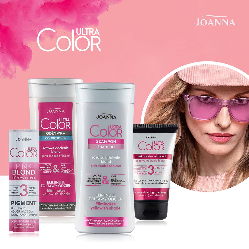 szampon joanna ultra color system do włosów blond