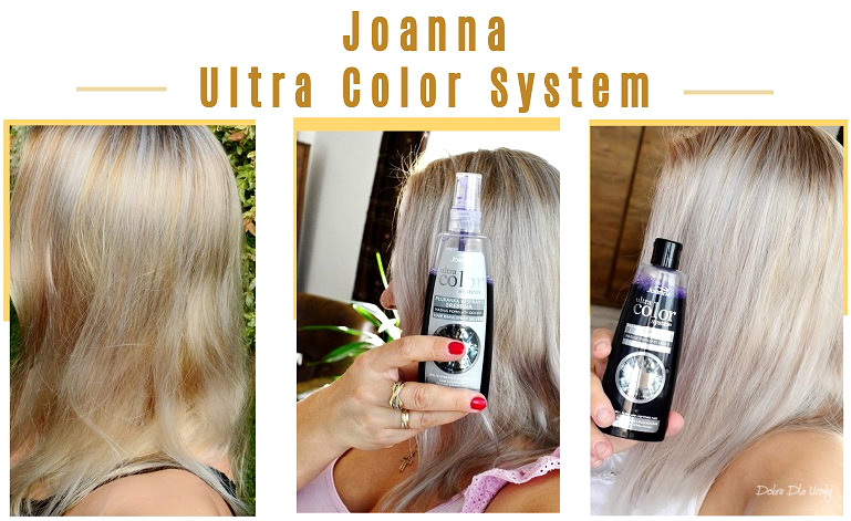 szampon joanna ultra color system efekty