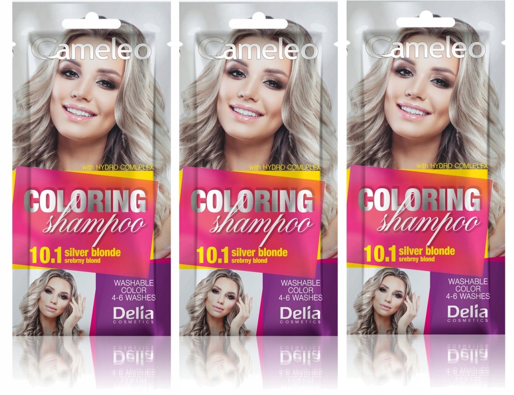 szampon koloryzujacy delia srebrny blond