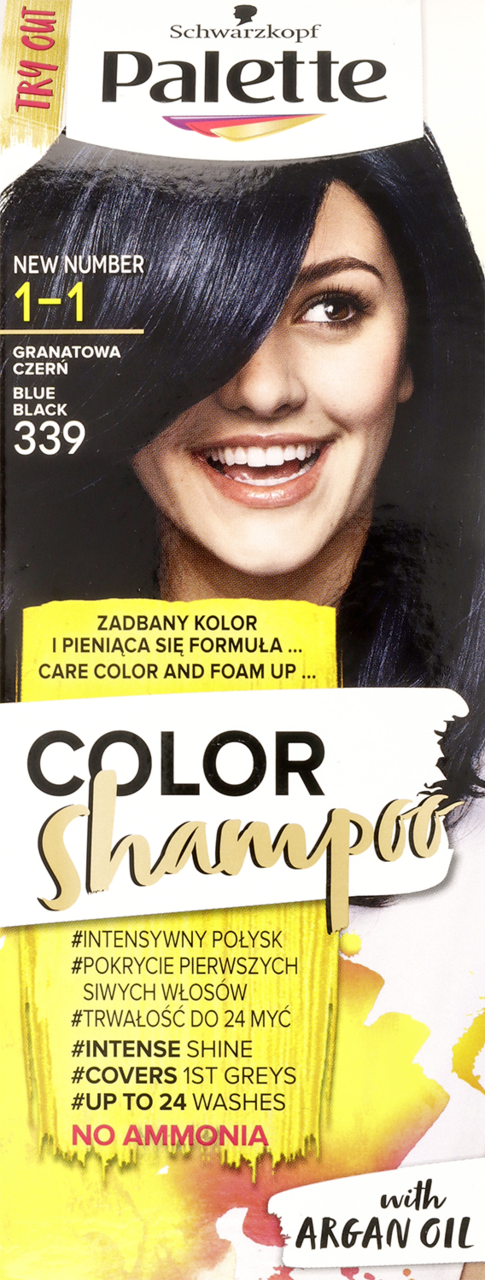 szampon koloryzujacy palette rossmann