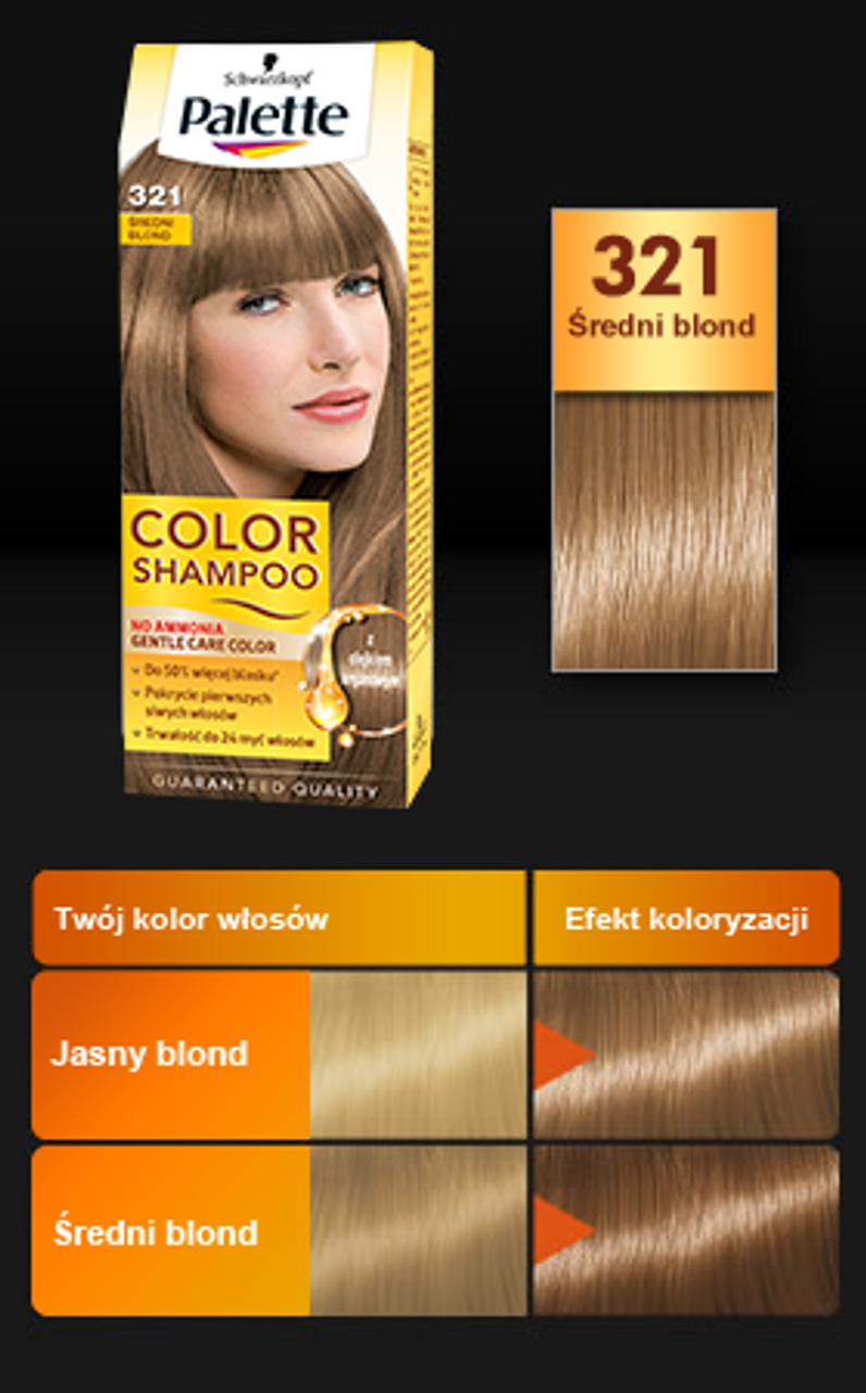 szampon koloryzujący mroźny blond