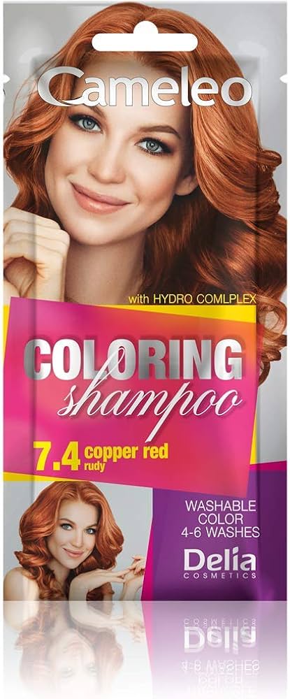 szampon koloryzujący rudy