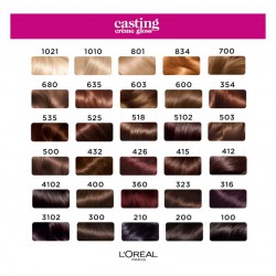 szampon loreal casting creme gloss paleta