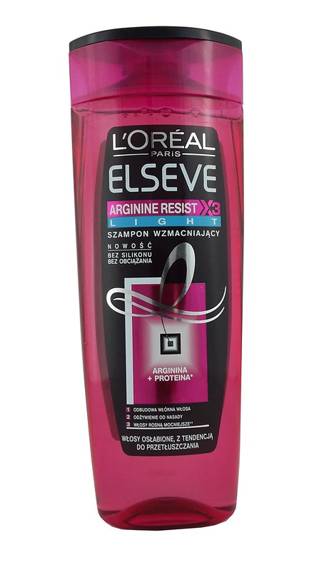 szampon loreal elseve arginine resist light