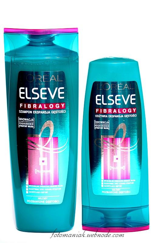 szampon loreal elseve fibralogy skład