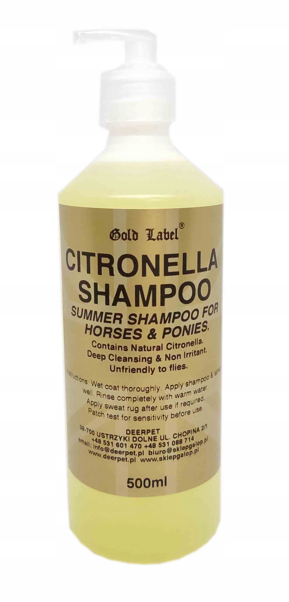 szampon na kleszzcze koni