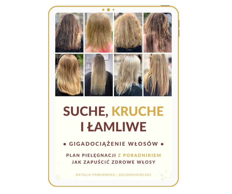 szampon na suche włosy blond hair care