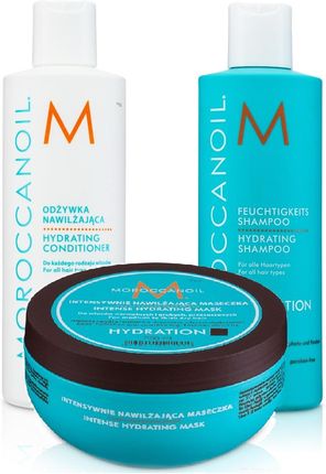 szampon nawilżający moroccanoil i odzywka