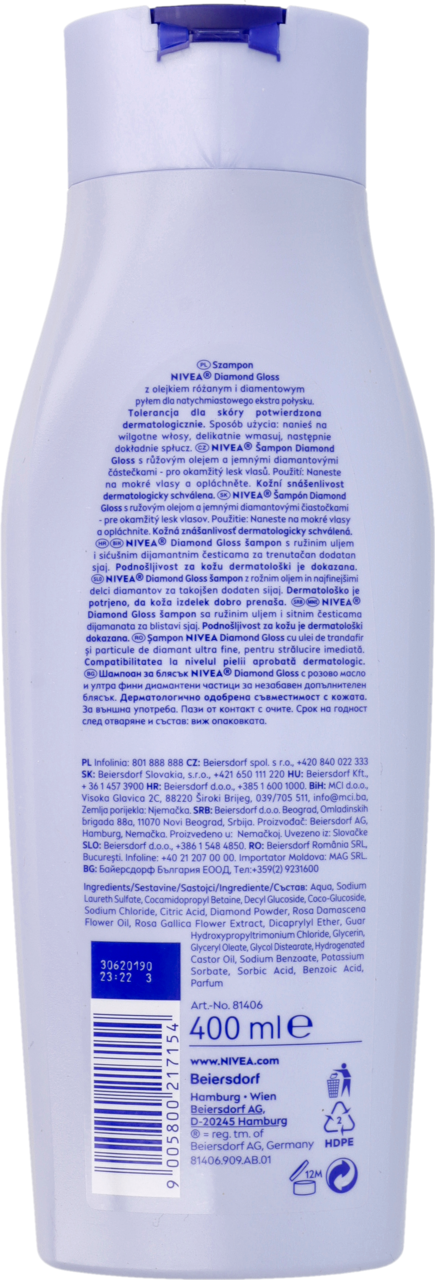 szampon nivea diamond volume rossman