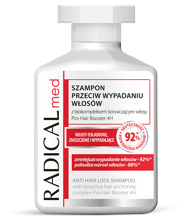 szampon odbudowujący włosy radical med