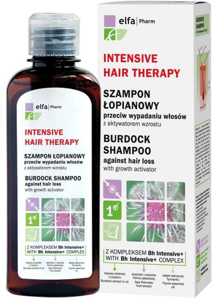 szampon łopianowy intensive hair