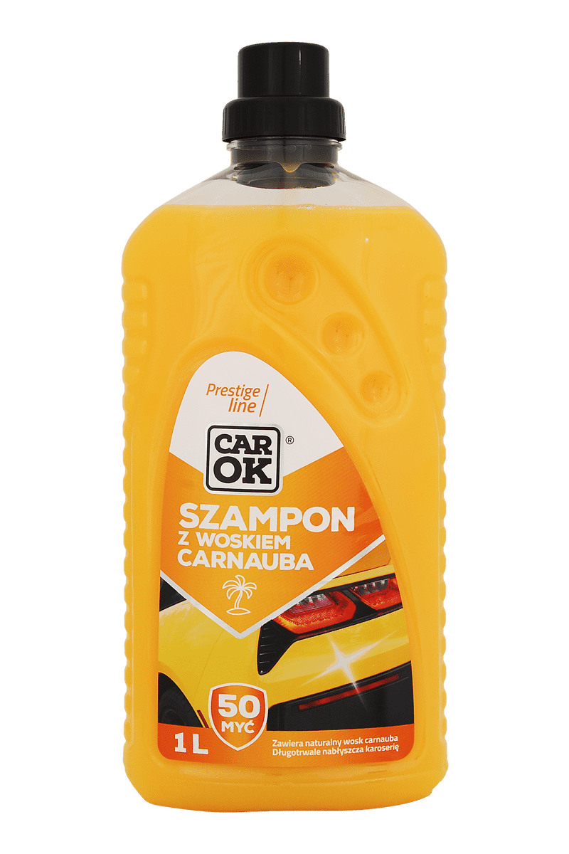 szampon samochodowy z woskiem carnauba