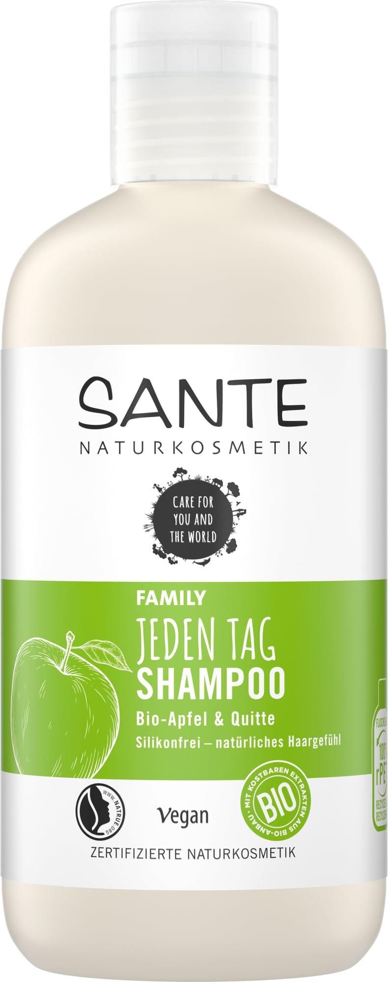 szampon sante z organicznym jablkiem i pigwa