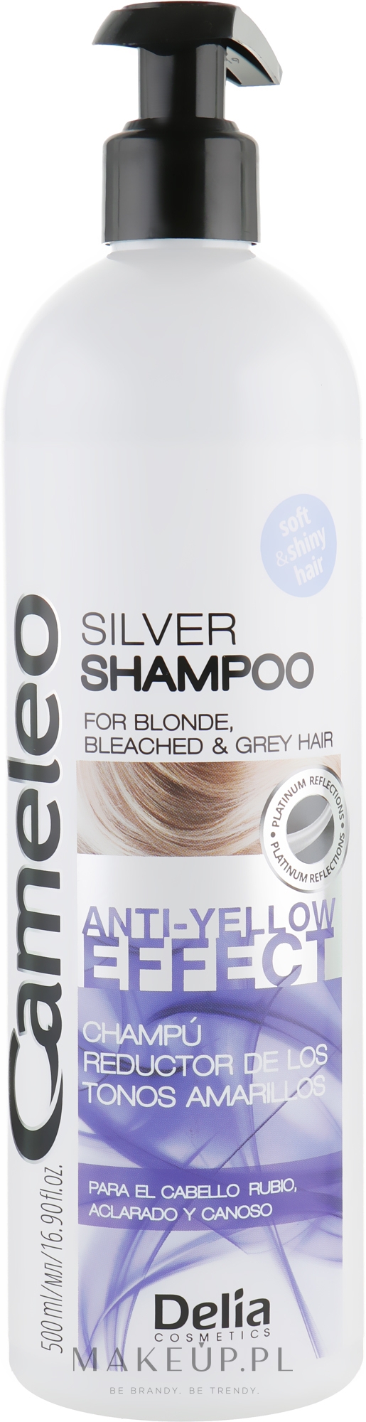 szampon silver shampoo soft &shine hair delia opinie