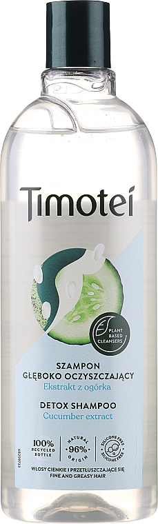 szampon timotei pure z zielonej herbaty