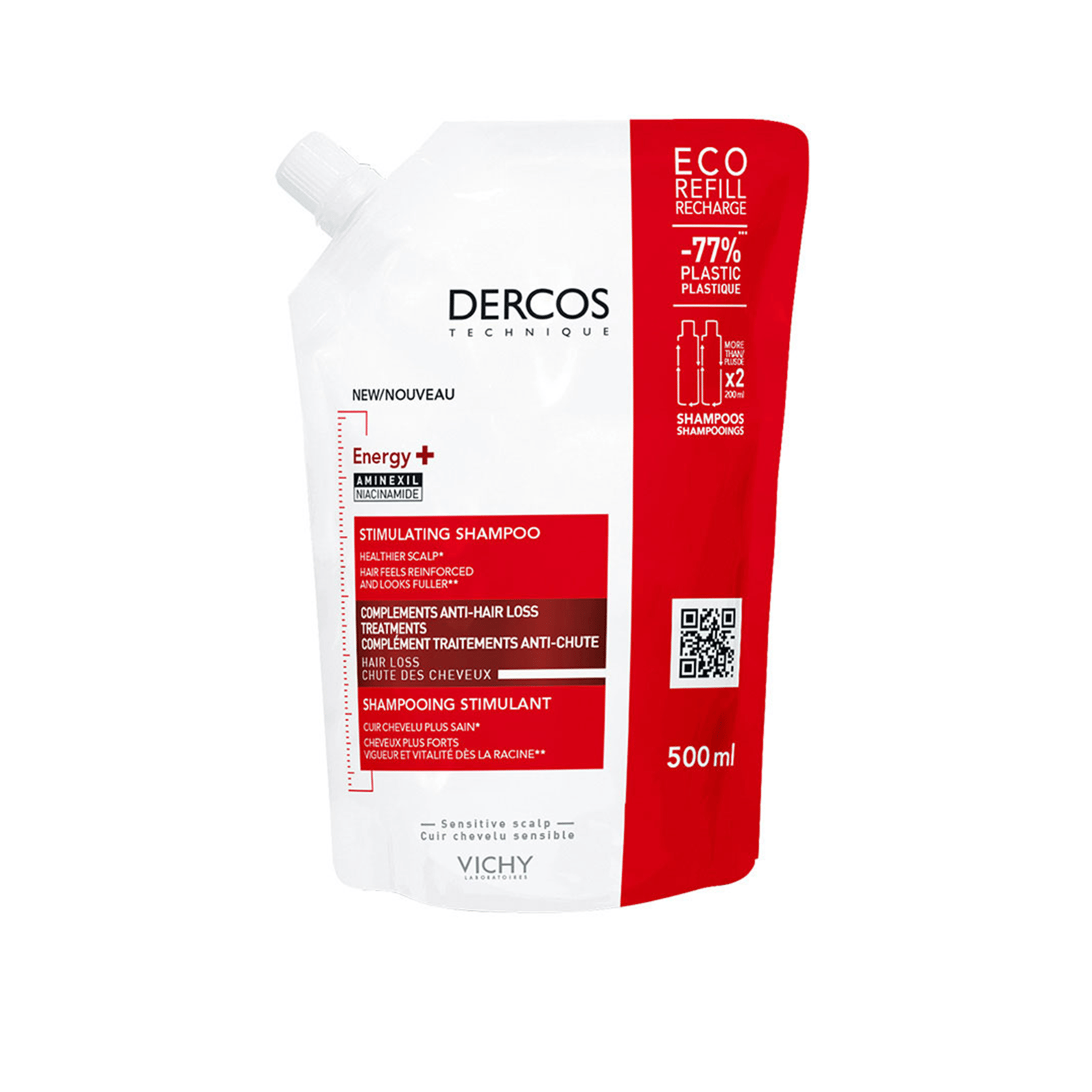 szampon vichy dercos energising