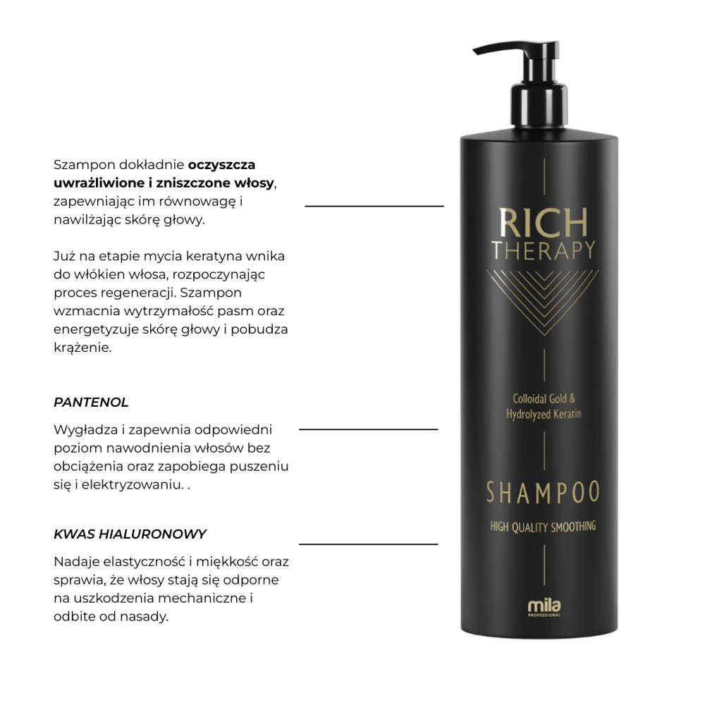 szampon włoski do włosów kwasem hialuronowym