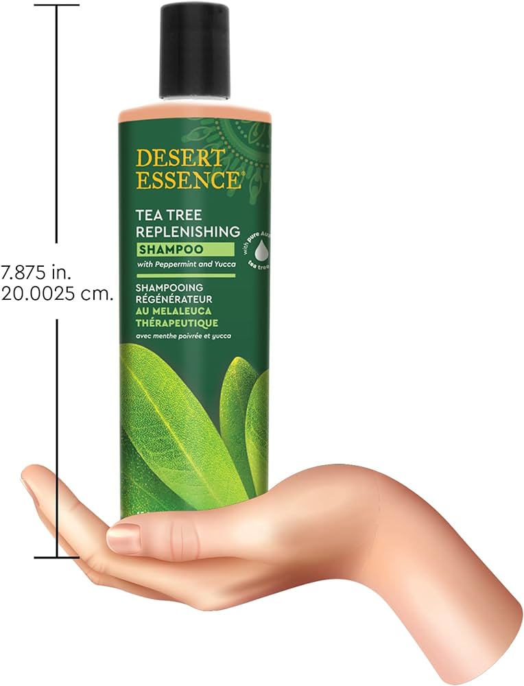 szampon wzmacniający desert essence tea tree