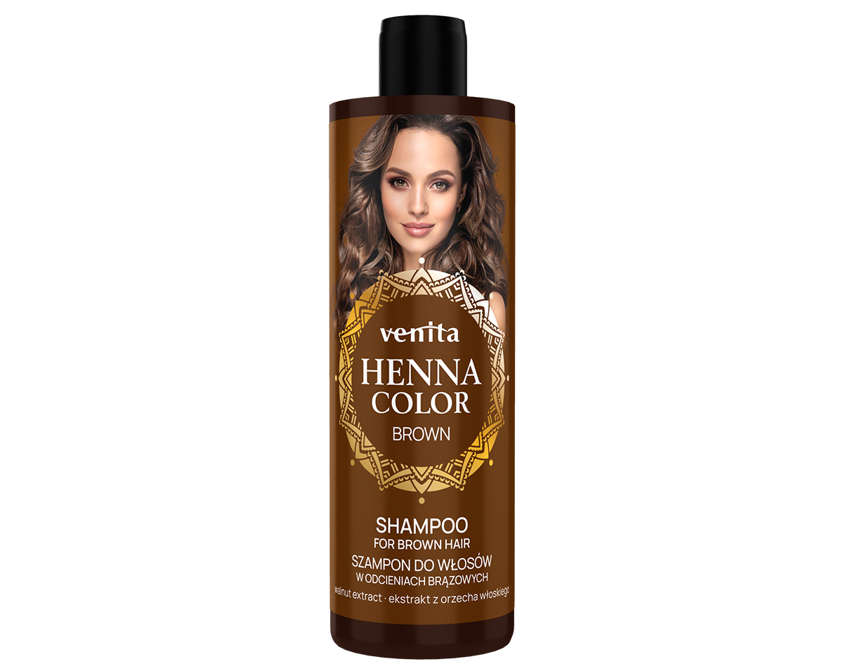 szampon z henną do ciemnych włosów