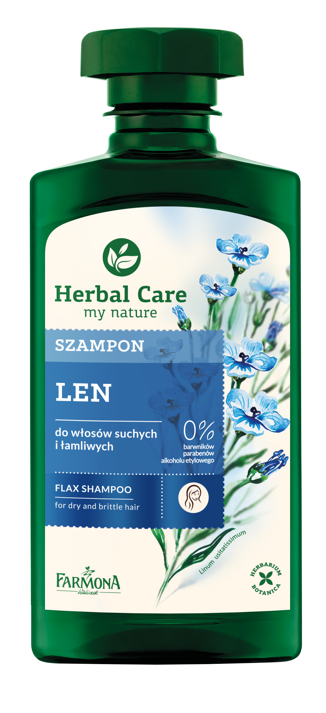 szampon z lnem herbal care